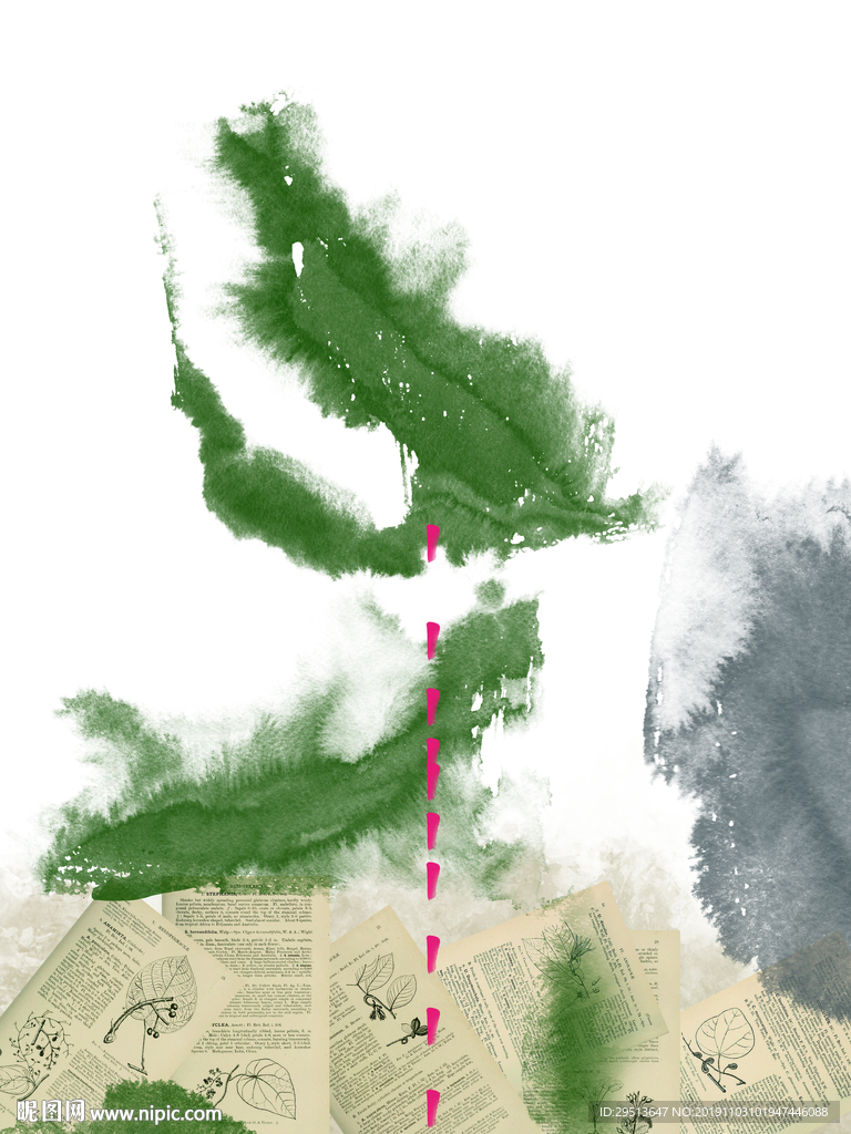 中式抽象装饰画