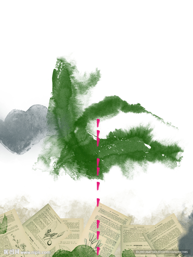 中式抽象装饰画