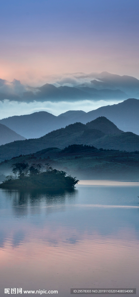 新中式山水意境 TIF分层
