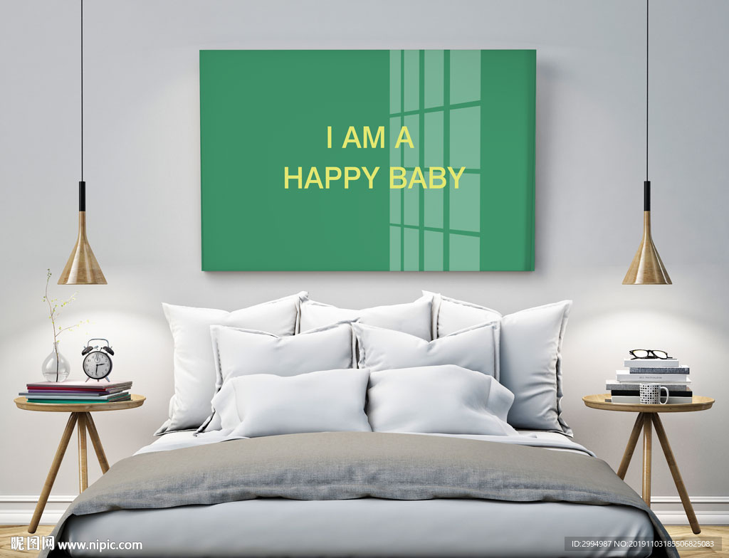 装饰画样机场景效果