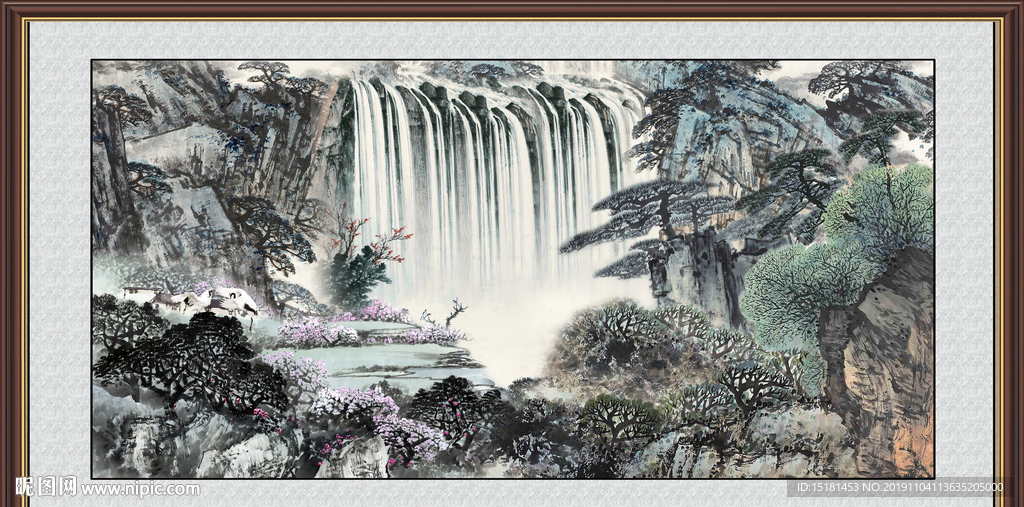 山水风景图