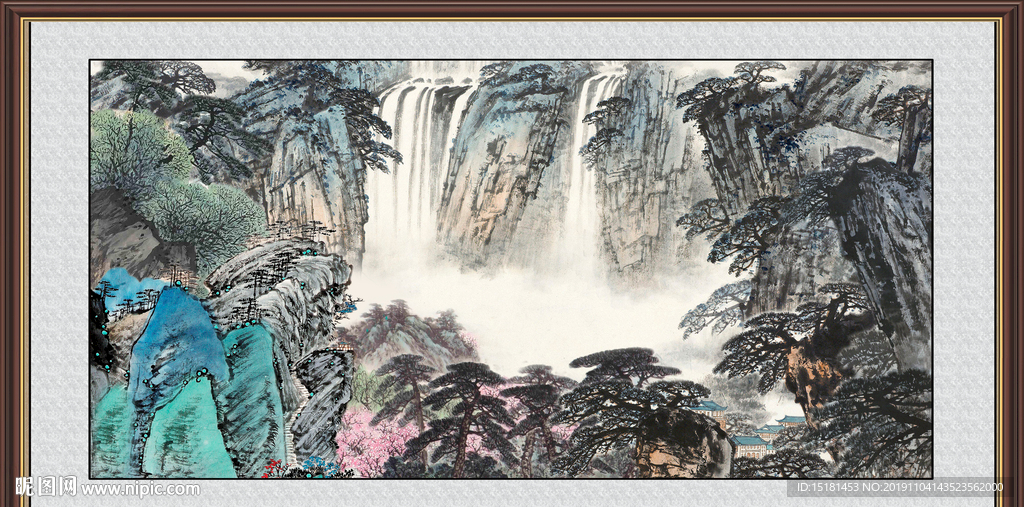 山水风景图