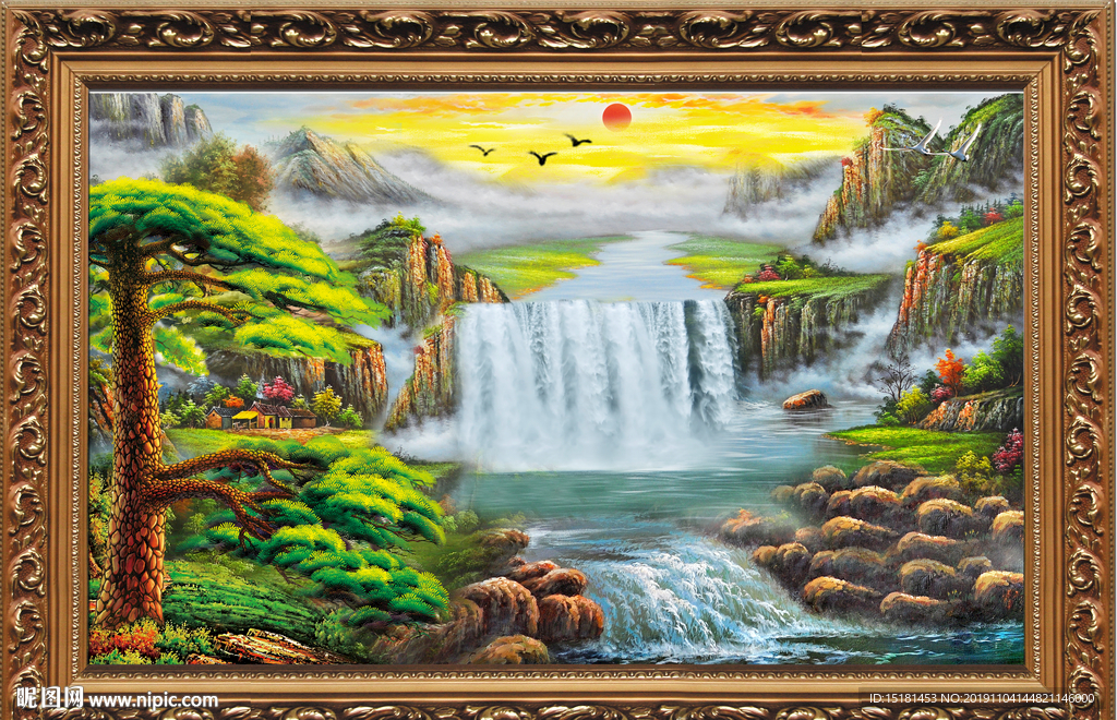 油画