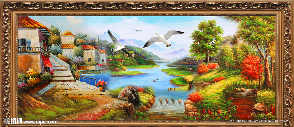 油画