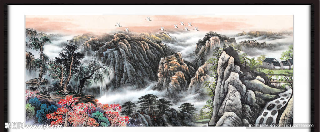 国画山水