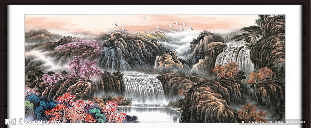 国画山水