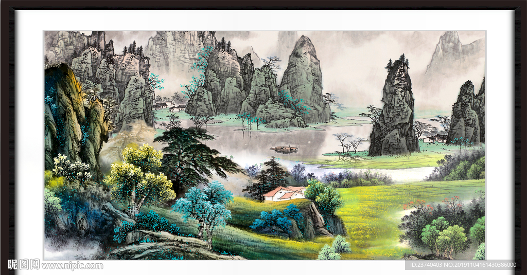 国画山水