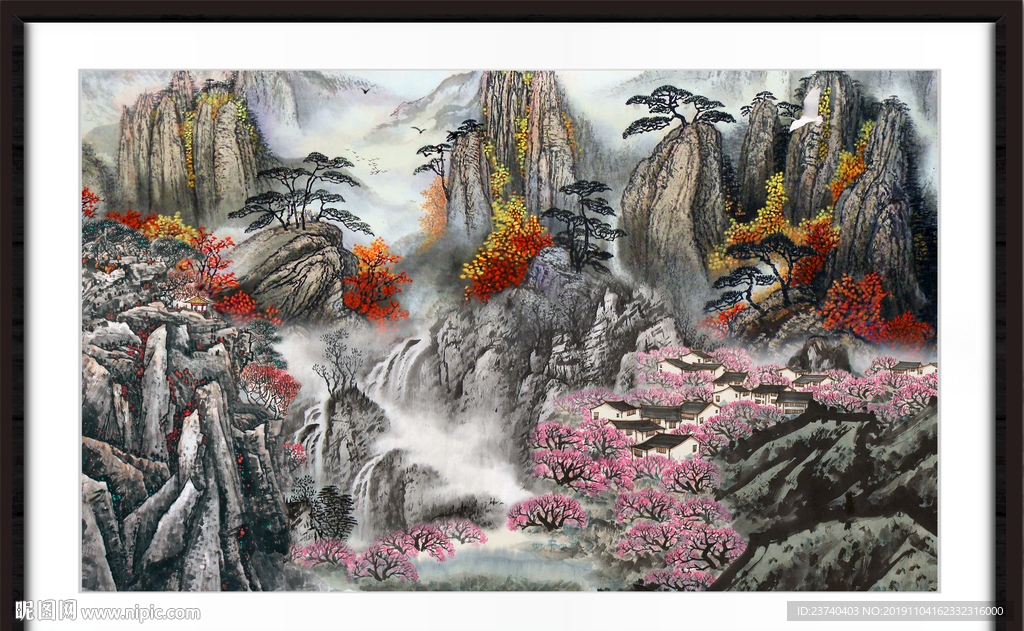 国画山水