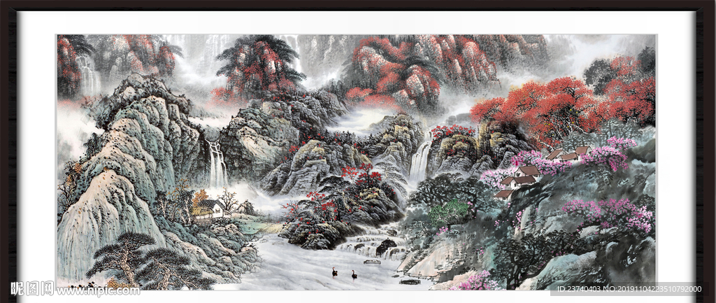 国画山水
