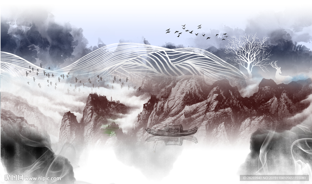 水墨山水