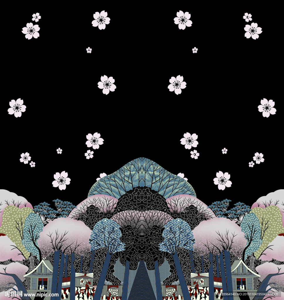 定位花
