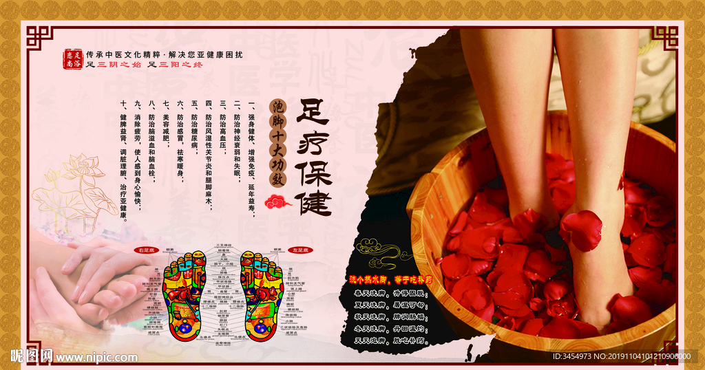 足疗海报