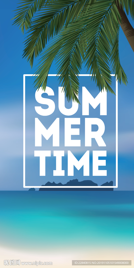 海景 椰树 SUMMER