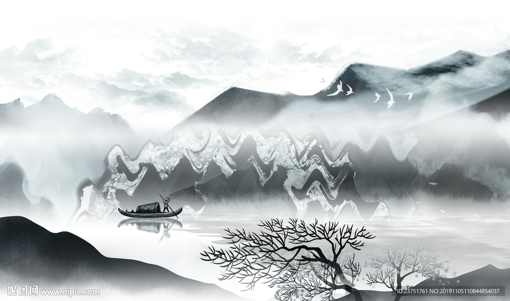 山水画