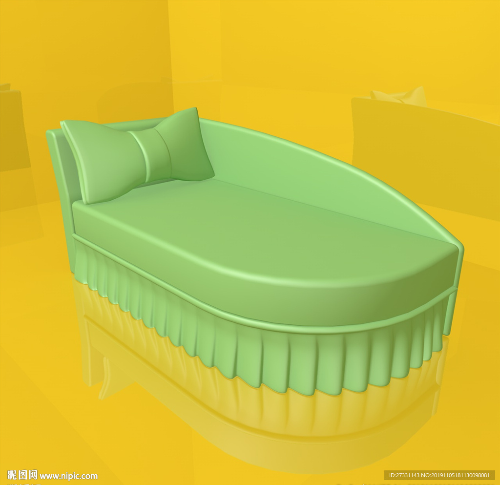 沙发模型 休闲座椅 C4D模型