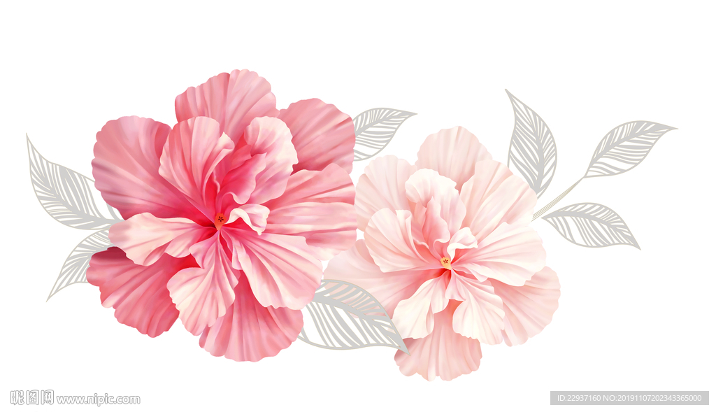 手绘花
