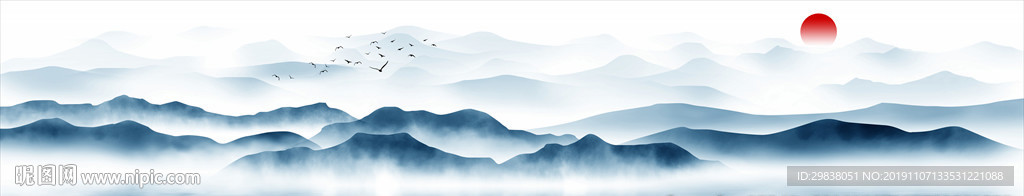 水墨画