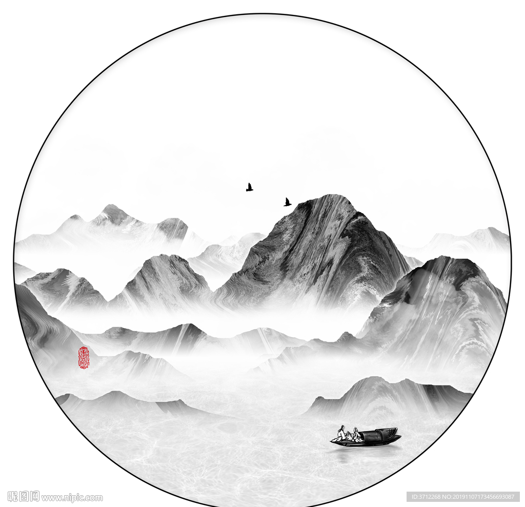 几何图形装饰画