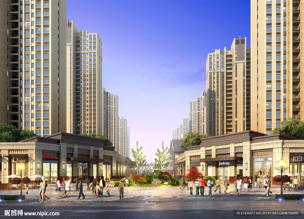 住宅商业入口