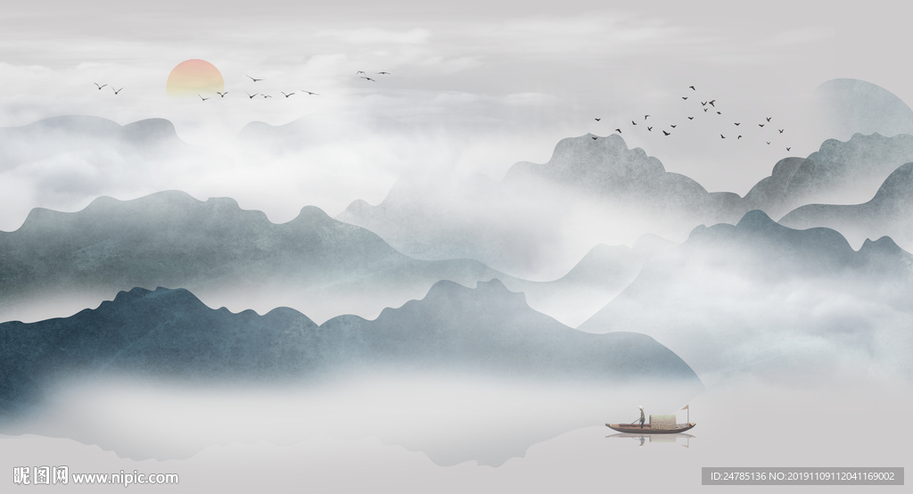 山水画