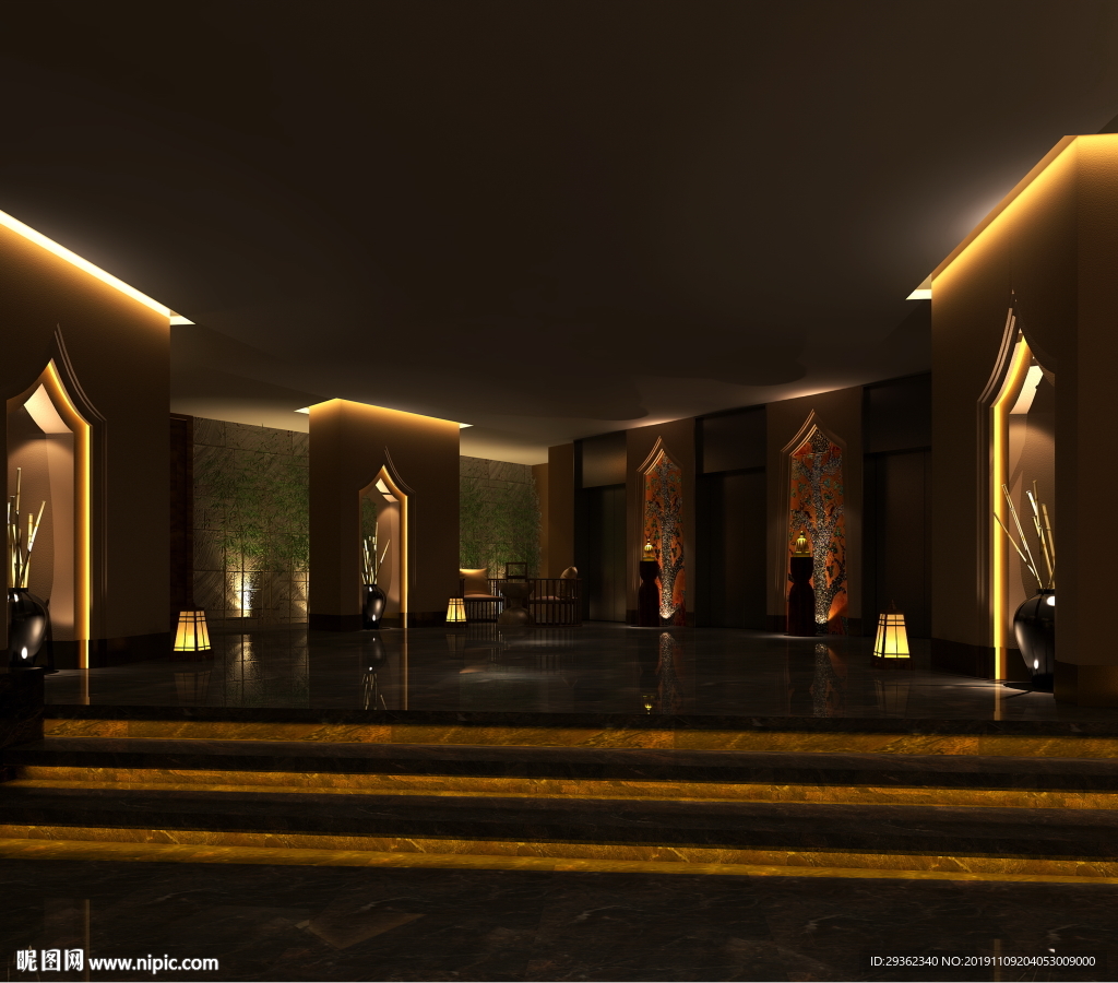 洗浴中心温泉酒店水会设计