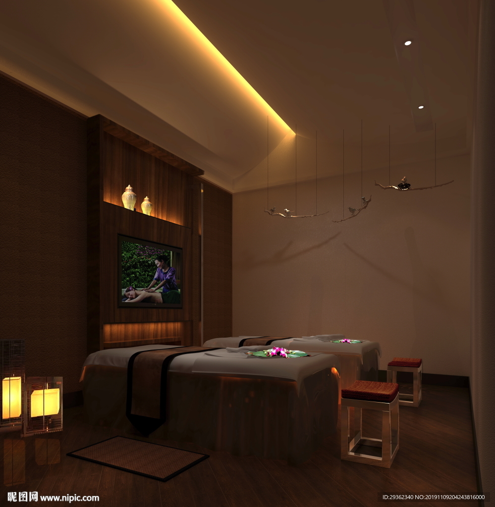 洗浴中心温泉酒店水会设计