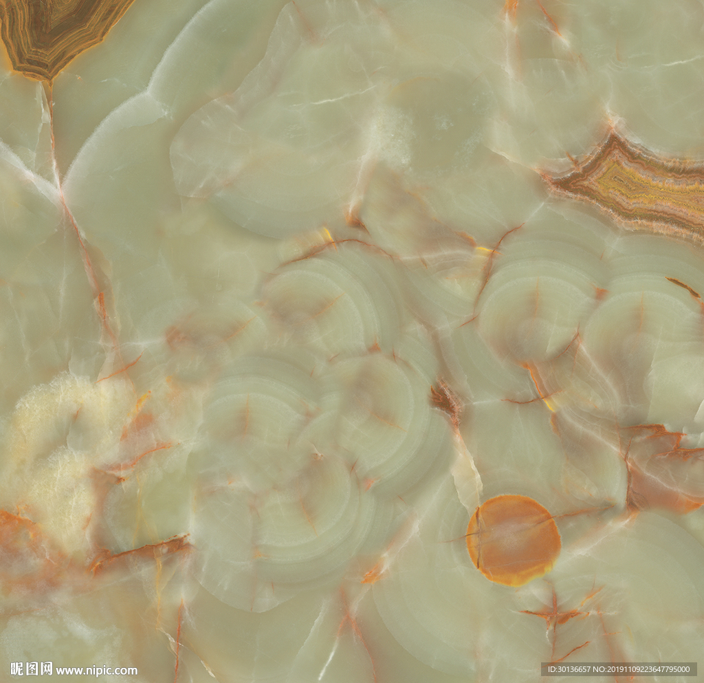 绿玉石纹分色 PSD通道分层