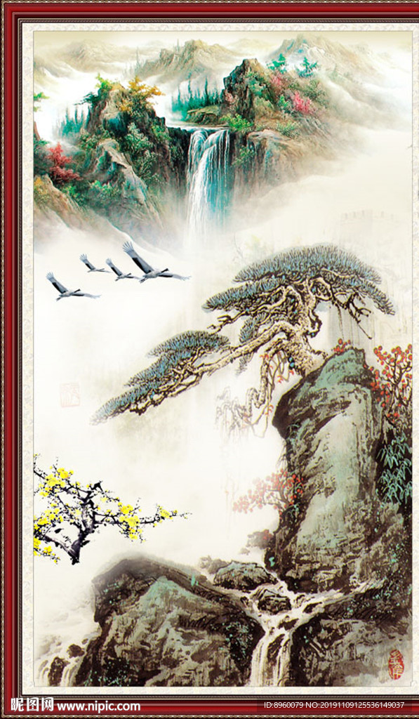 松鹤图