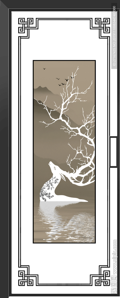 中式移门高清图