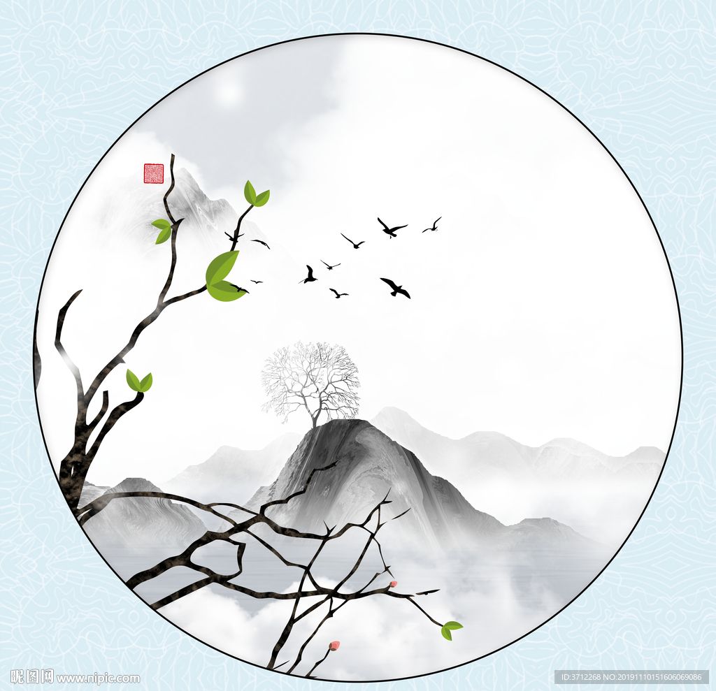色彩装饰画