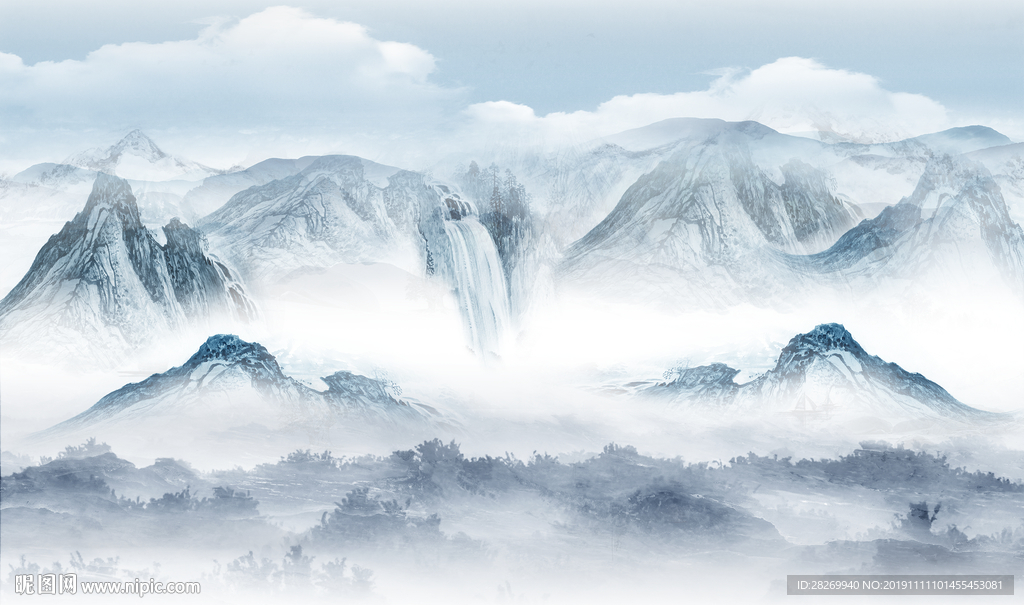 国画山水