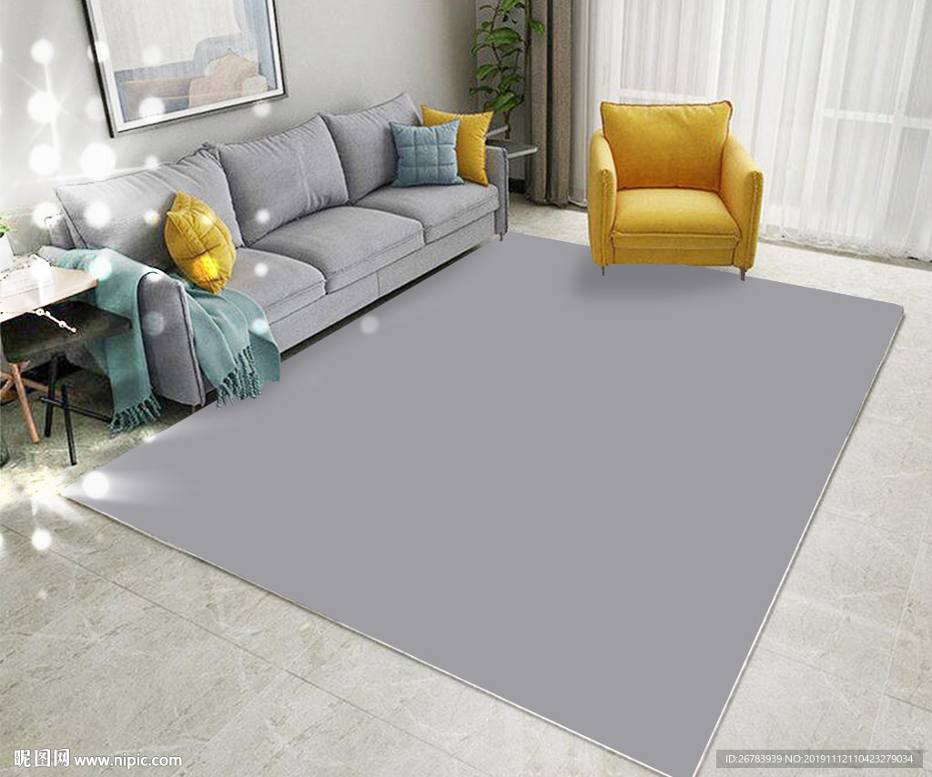 客厅地毯智能替换