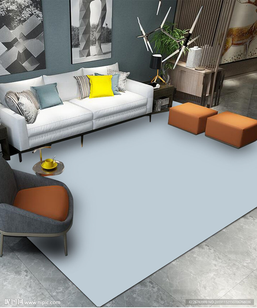 地毯客厅豪华样机