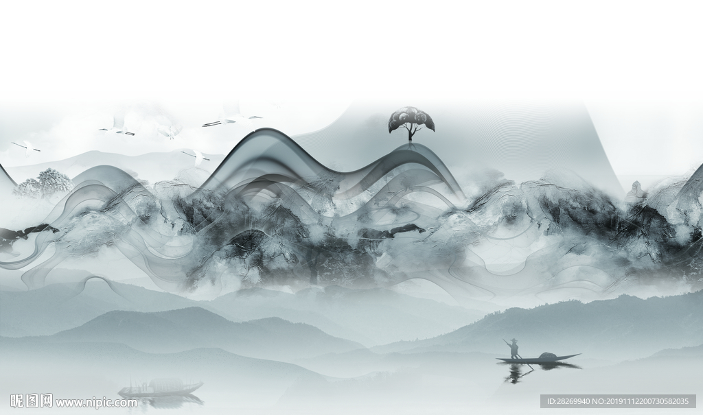 北欧无框画