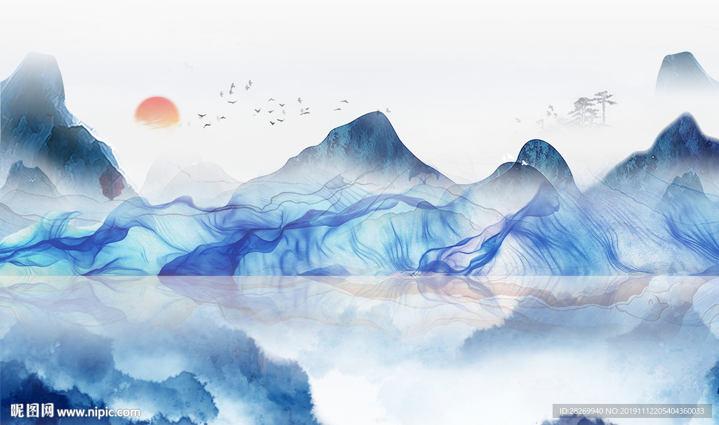 北欧无框画