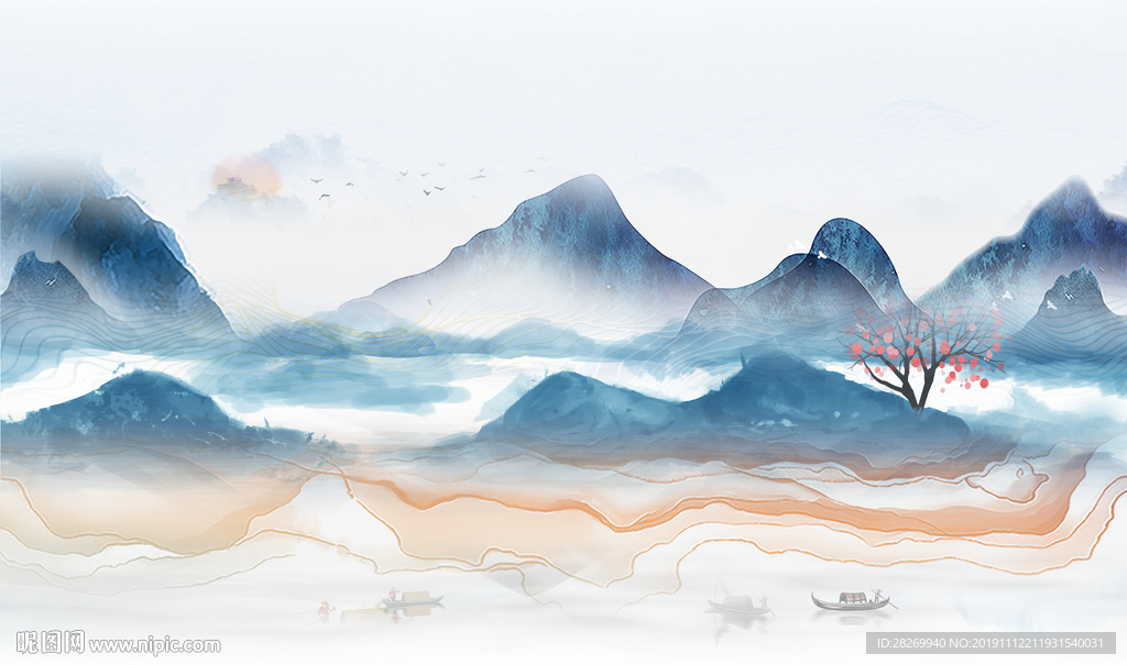 国画山水