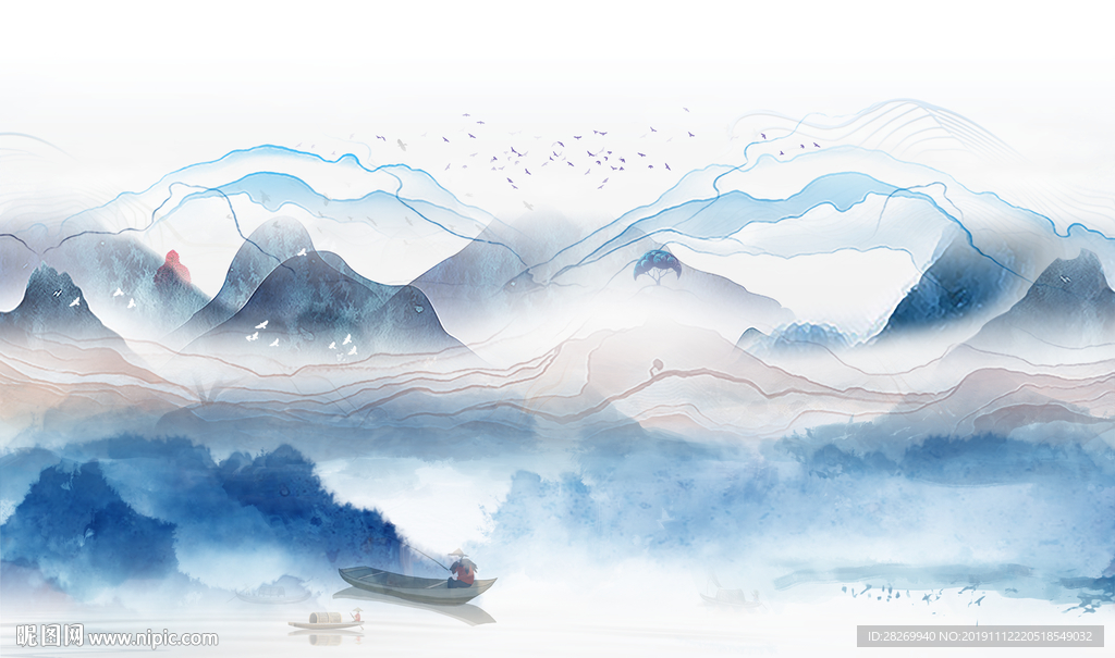 国画山水