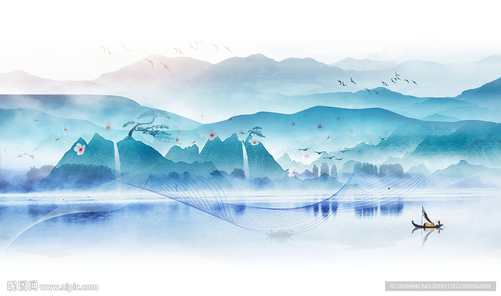 国画山水