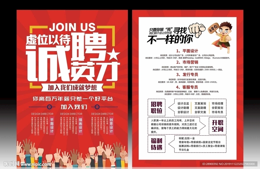 诚聘