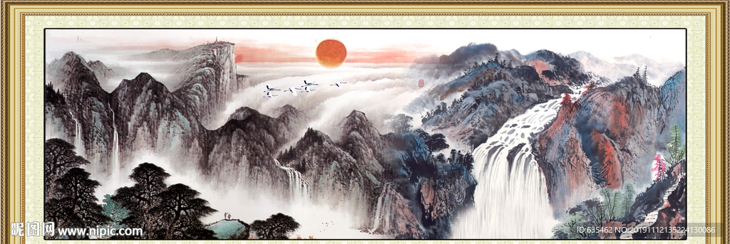 巨幅国画