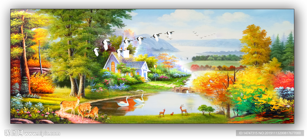 风景油画