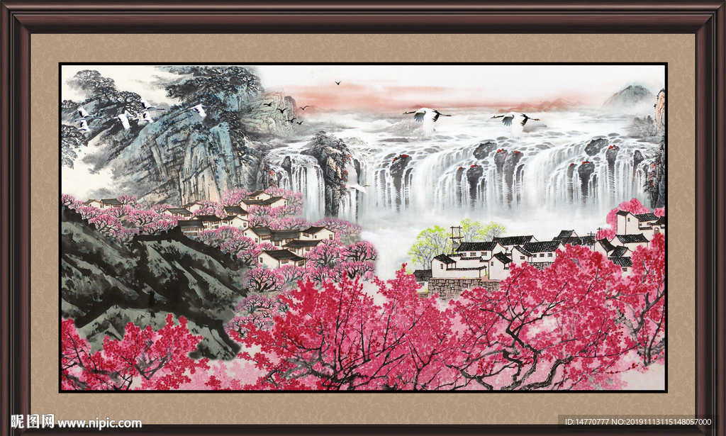 山水风景图