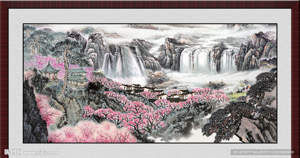 山水风景图
