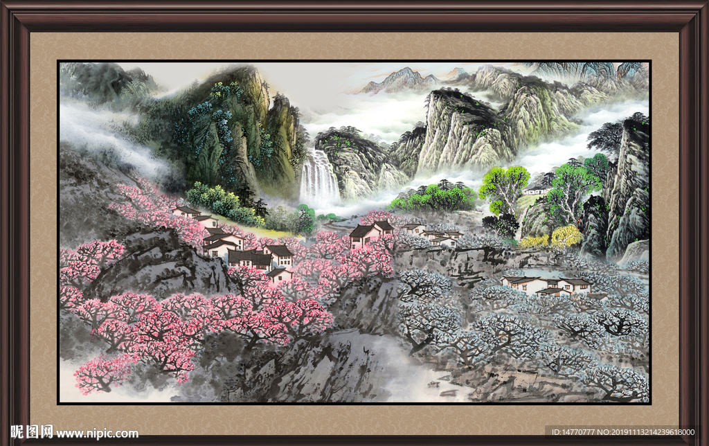 山水风景图