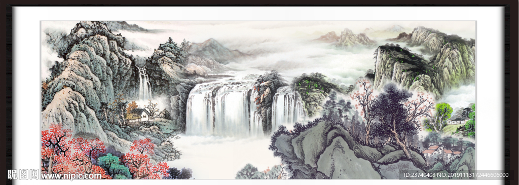 山水风景图