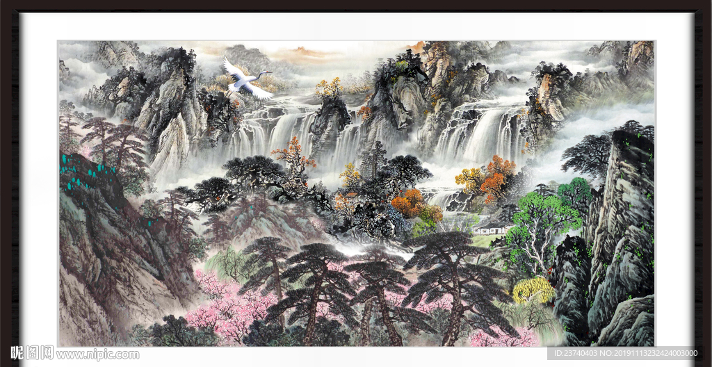 山水风景图