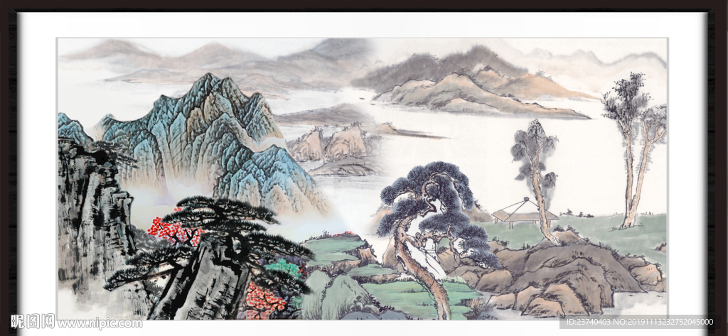 山水风景图