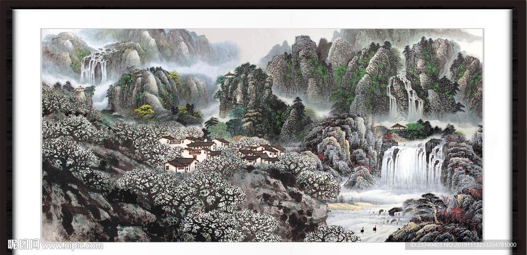 山水风景图