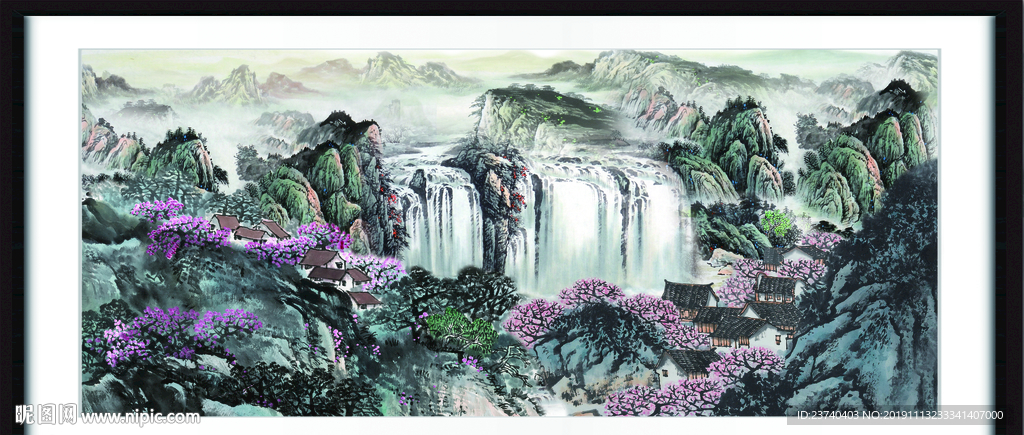 山水风景图