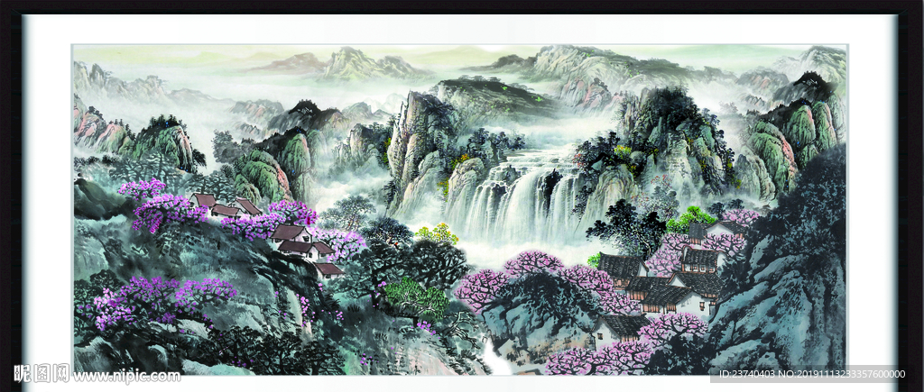 山水风景图